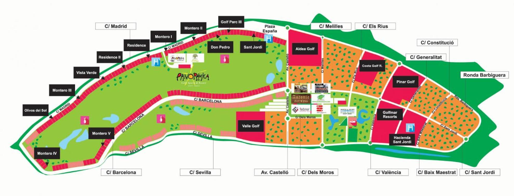 Espectacular Chalet Adosado Para Vacaciones En Panoramica Golf Sant Jordi المظهر الخارجي الصورة